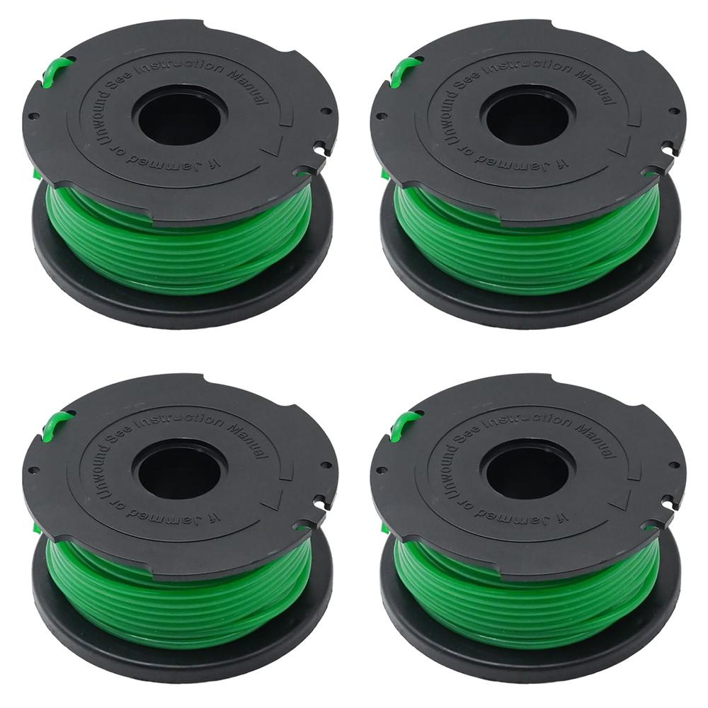 4Pcs Spool for Black & Decker GH3000/GH3000R/LST540/LST540B Lawn Mower Part,SF-080-BKP