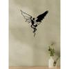 1pc Gothic Demon Angel Metal Wall Art Gothic Home Decor Iron Craft Ornament For Room Personalized Gift