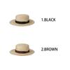 Basic Enchi Wide Straw Wide Sun UV One Size Fits Brown Kankan, Brim, Ribbon, Protection, Protection, Antibacterial, Deodorizing, Moisture-Wicking,