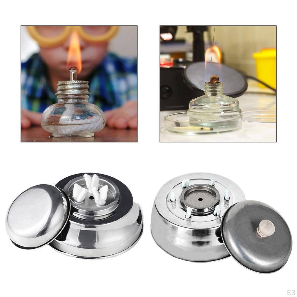 Camping Stove Burner Furnace Cotton Wicks Practical Durable Outdoor Gathering Camp for Fishing