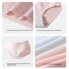Women's Summer Pure Cotton Sports Cotton Antibacterial Crotch Non Scratch Middle Waist Triangle Briefs