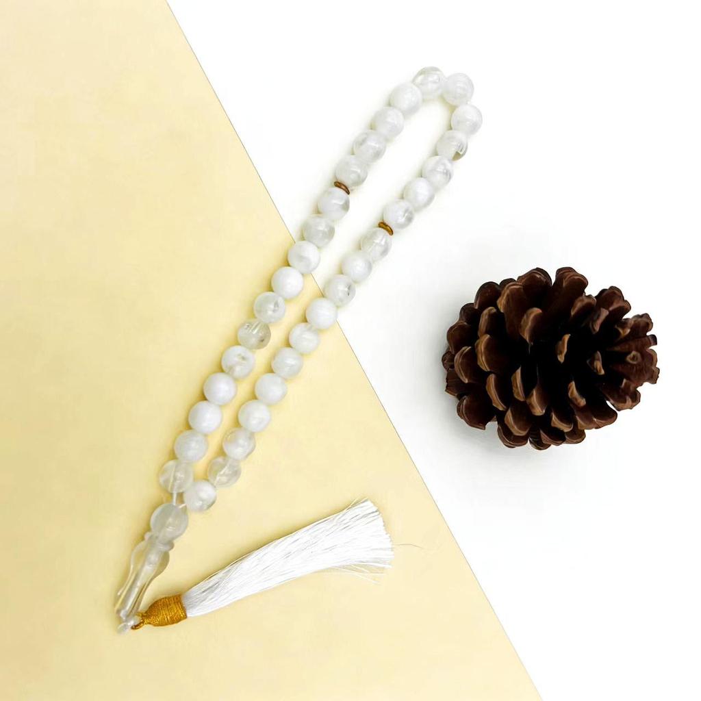 33-Bead Multi-Color Tasbih: Muslim Prayer Beads, Imitation Agate