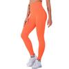 Damen-Leggings mit hoher Taille, reine Farbe, Stretch, Sport, Fitness, Laufen, Jogger, dünne lange Hose, Yoga-Hose