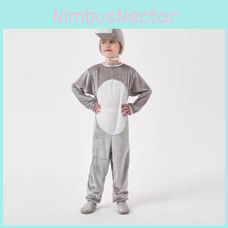 Adorable Kids Donkey Costume For Halloween Cosplay Polyester Material