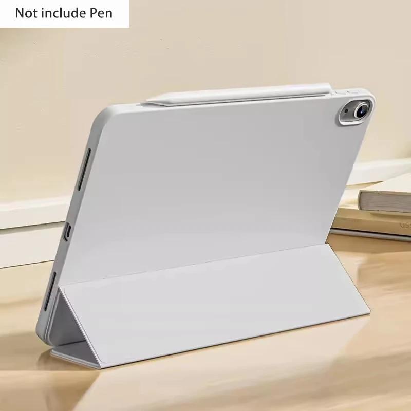 Nieuwe Luxe PU Tablethoes voor IPad A16 10e/11e Generatie 9/8/7e 10.2  Pro 12.9  Air 11 13 M3 Mini Air7 6 5 4 M2 M4 Schokbestendige Cover Mini 7-A17Pro 2024