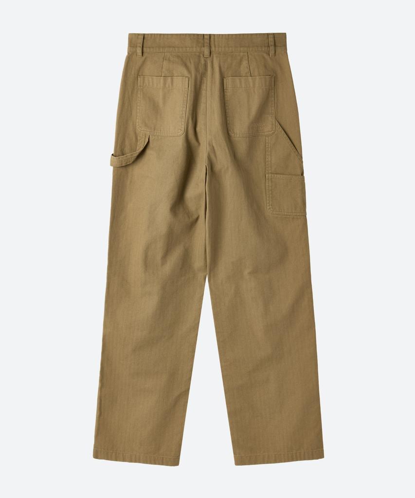 MOONSUN M.C Unisex, Classic Carpenter Chino Pants / Camel