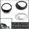 FoR Harley-Davidson Road King Dyna Softail with 5" Speedometer Motorcycle Front Speedometer Gauges Trim Ring Frame Cover Visor