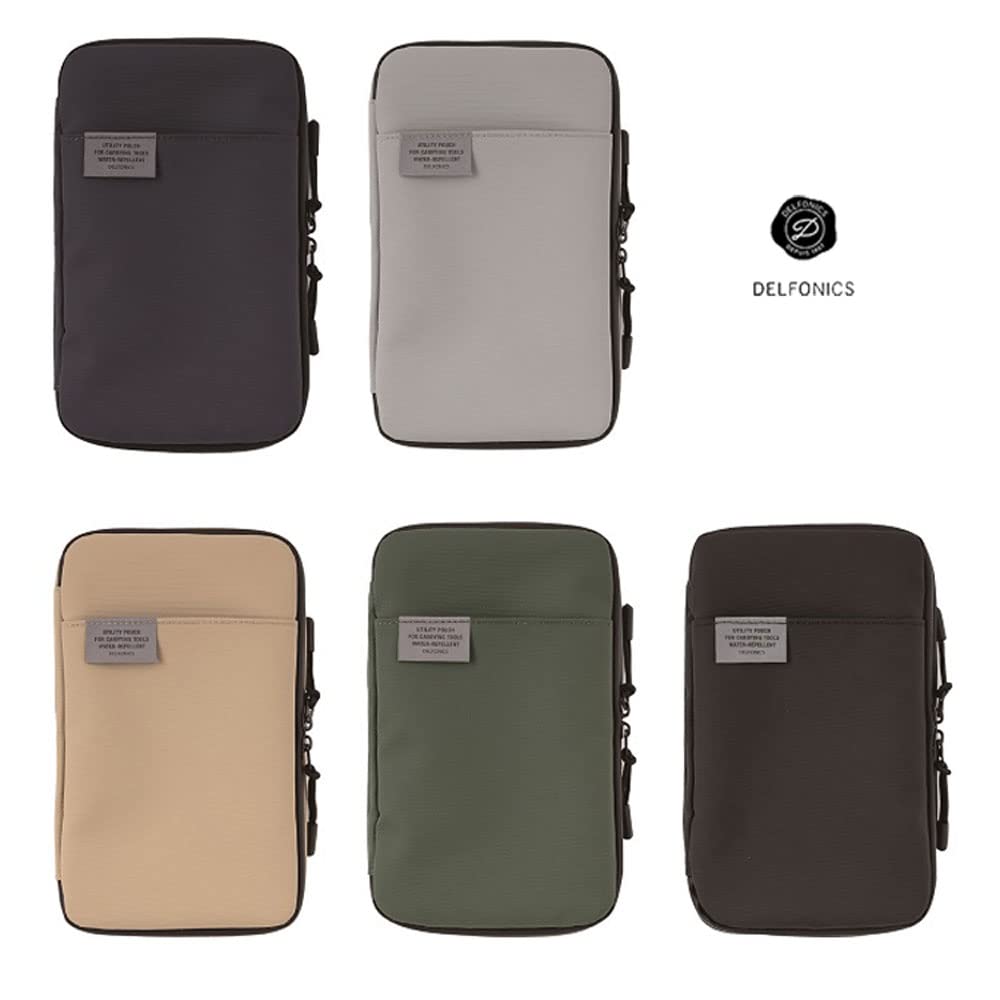 Delfonics Water-Repellent Inner Carrying Multi-Case Pouch (Dark Blue)