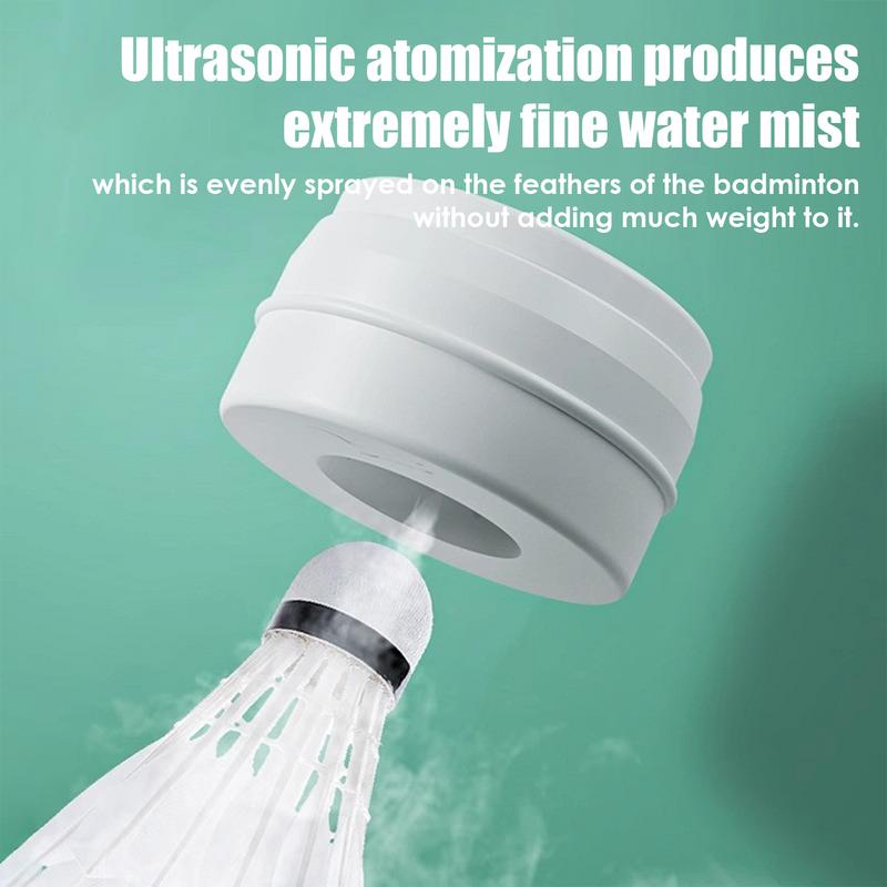 

Badminton Ball Steamer Type-C Portable Badminton Humidifier Long-lasting Sports Supplies Parts For Sports Fitness Teens Athletes CN