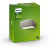 Applique murale - PHILIPS - Hérisson - Gris - 1x42 W - 230 V - IP44