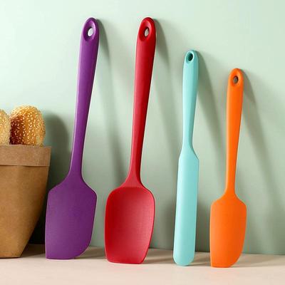 Silicone Baking Tools: 4-Piece Cream Spatula and Cake Spreaders Set