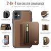 For iPhone 15 Pro Case Detachable 2 In 1 Leather Wallet Phone Cover Compatible with MagSafe