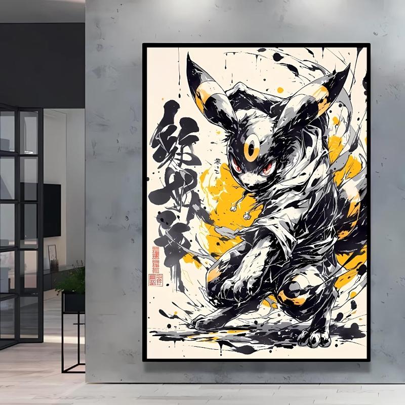 Hot Anime Poster Pokemon Squirtle Canvas Painting Hd Images High Quality Art Home Children's Bedroom Wall Decor Holiday Gifts