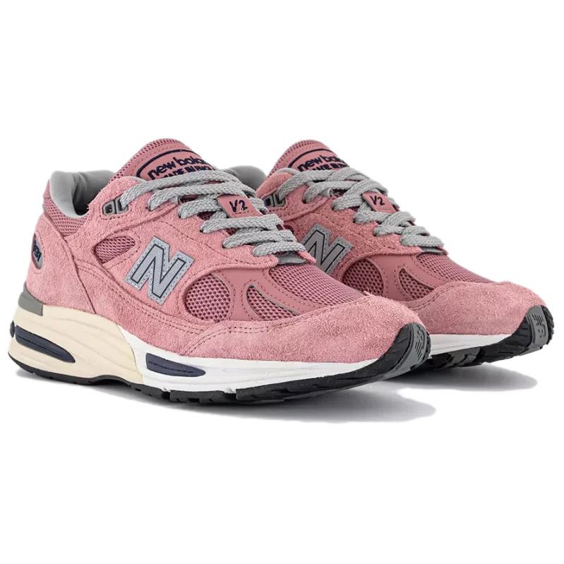 New Balance 991v2 Made In England Grape Sorbet Pack - Mauve Unisex Sneakers Purple Deauville-Mauve Fig U991PR2