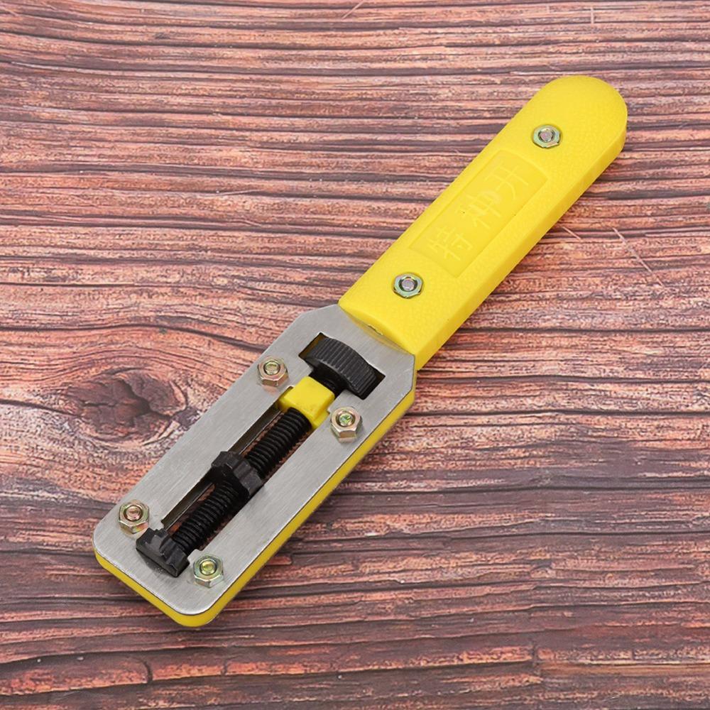 Length 14.5cm Watch Back Opener Yellow Watch Repair Tool Watch Back Cover Opener For Most Watches
