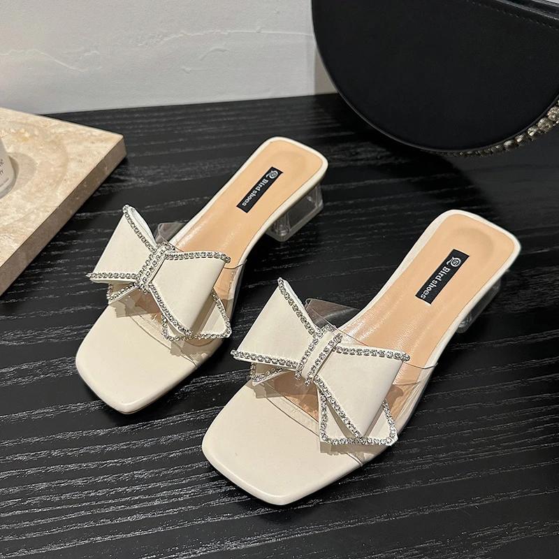 

Модные женские классические босоножки на белом квадратном каблуке с открытым носком для летней леди Модные милые удобные весенние босоножки на каблуке больших размеров 35 бежевый