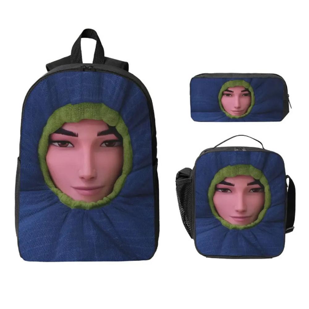 K-Pop Hunter Magic Girls New Children's Backpack DIY Customizable Unisex Student Bag Kindergarten Double Shoulder Cute Cartoon