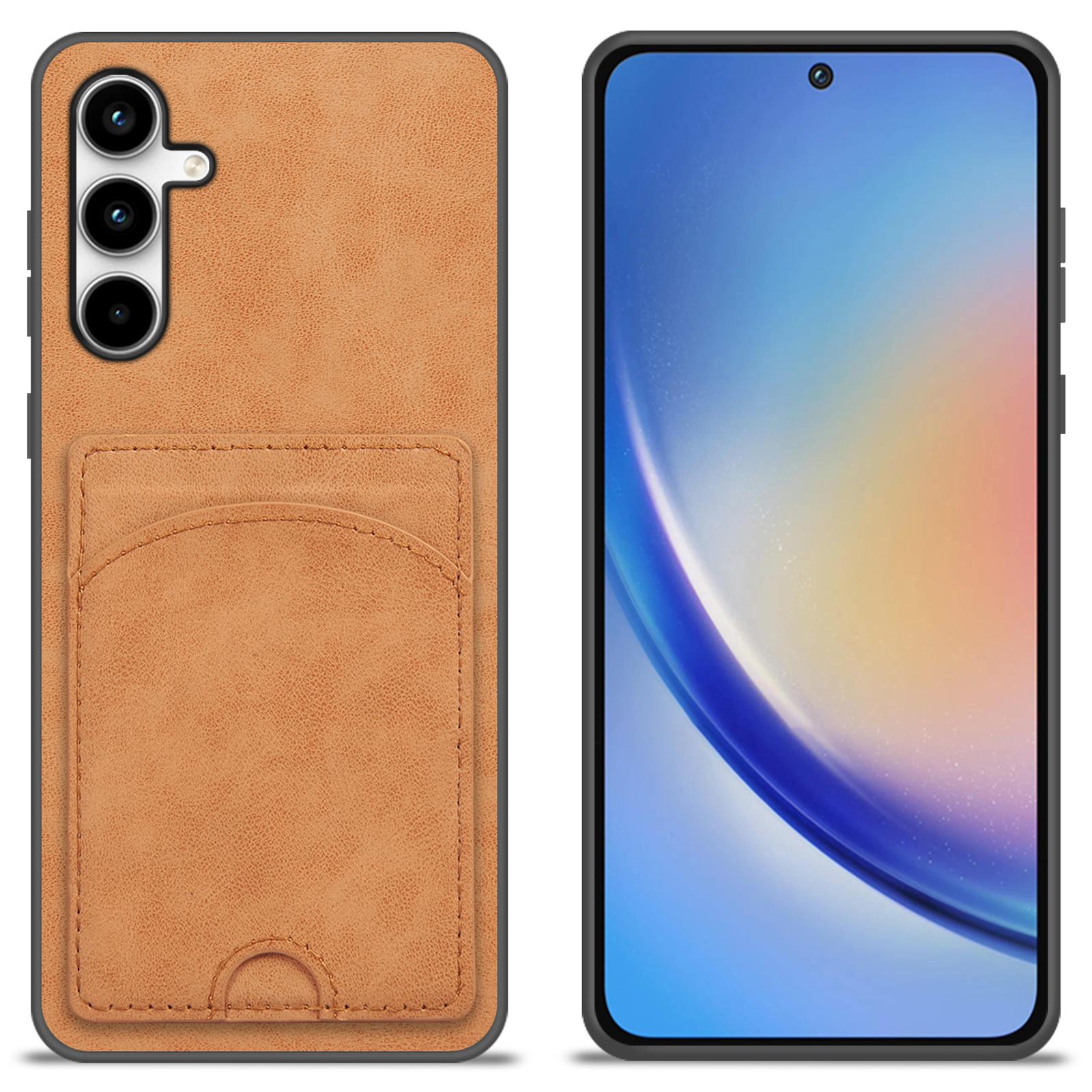 Orange Leather