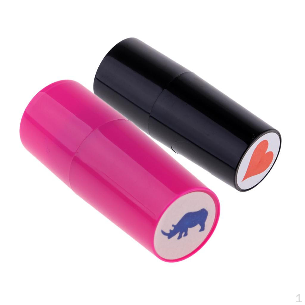 2 Count Colorfast Golf Ball Stamp Stamper Marker Signet Symbol