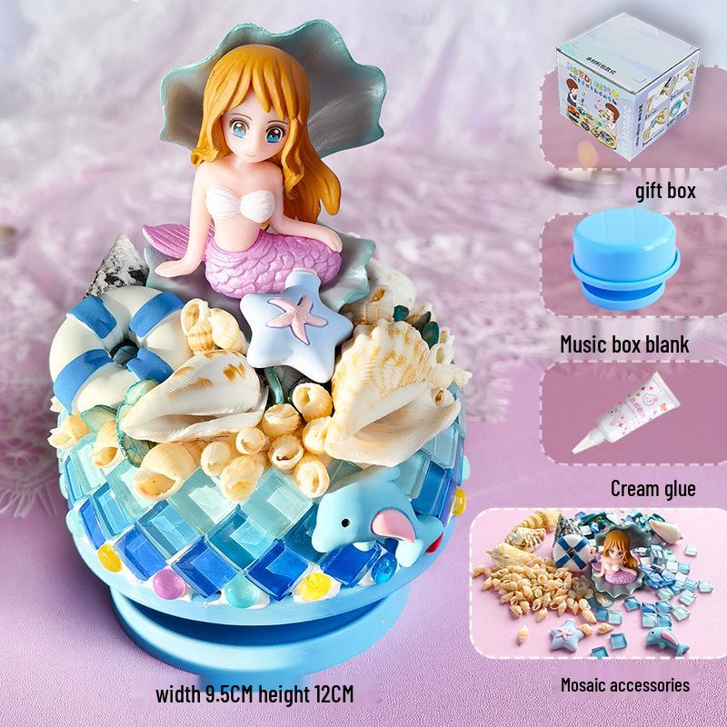 Karuzela Kryształowa Kula Pozytywka Ozdoba - Idealny Prezent Urodzinowy