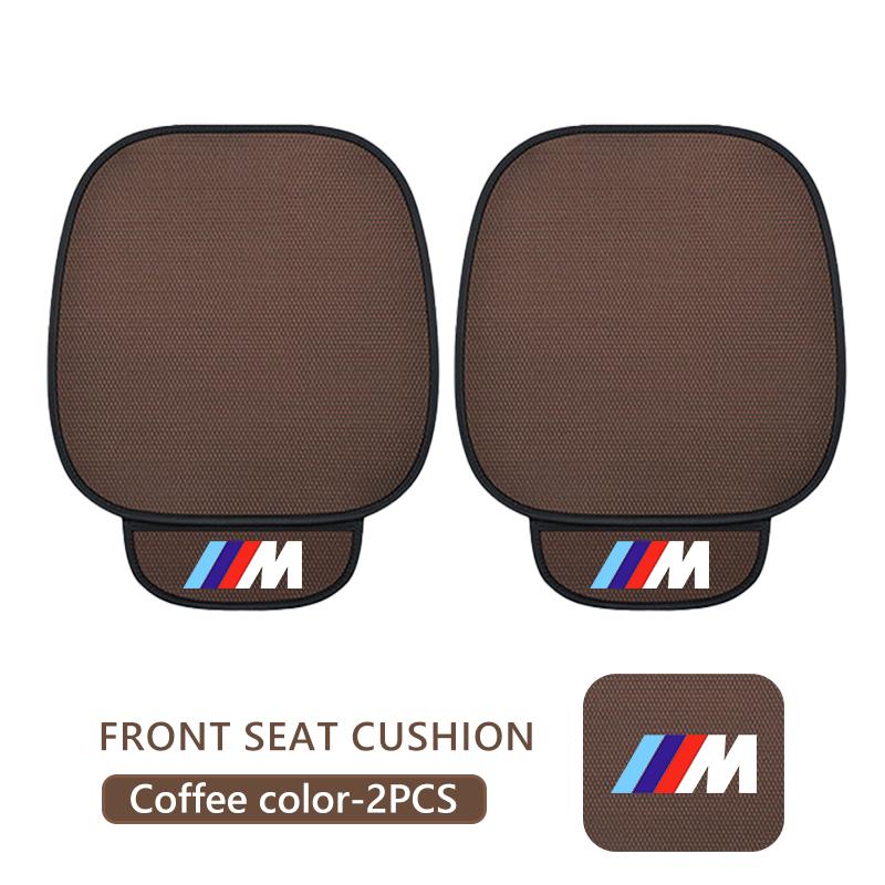 Ice Silk Car Seat Cushion Non-slip Wear-resistant Seat Cover For BMW Performance M E87 E30 E46 E28 F35 G20 E93 F20 X3 X blcp03