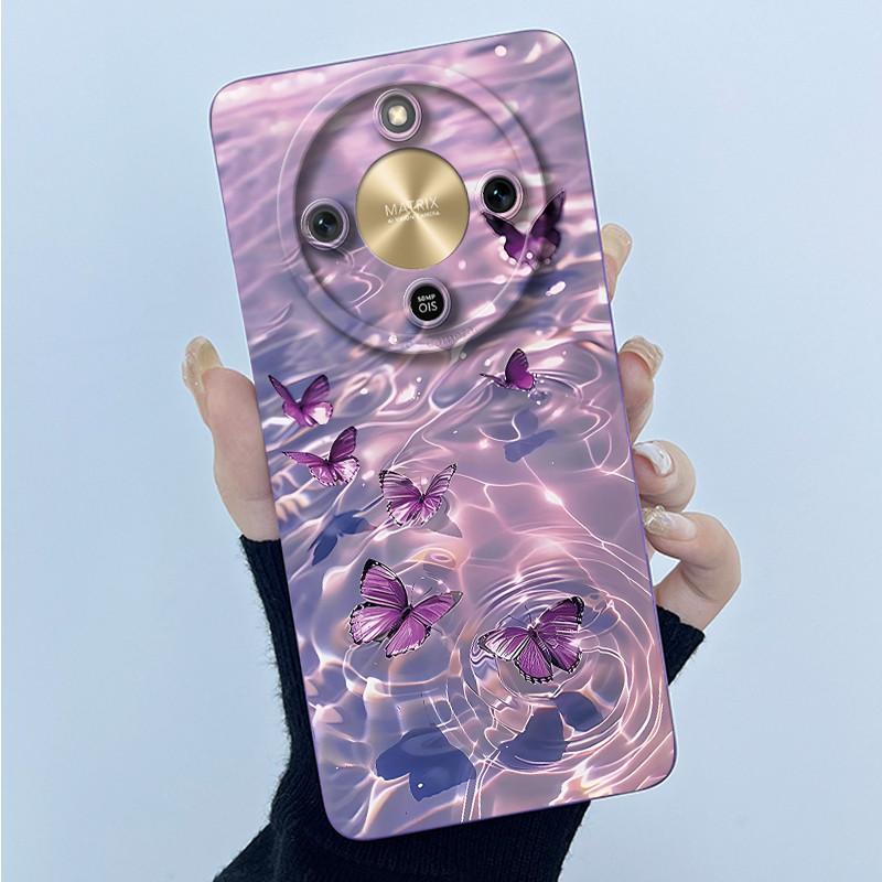 For Honor X9d 5G Case MTN-NX1 Fashion Simplicity Oil Painting Floral Silicone Soft Phone Casing New Design Shockproof Back Cover
