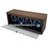 Black Walnut Glass Door Automatic 4-Watch Winder