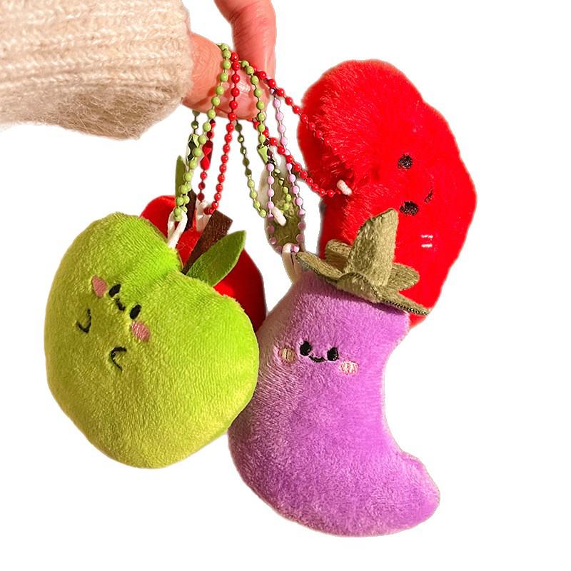 Cute Plush Doll Pendant Keychain for Customer Appreciation and Event Gifts