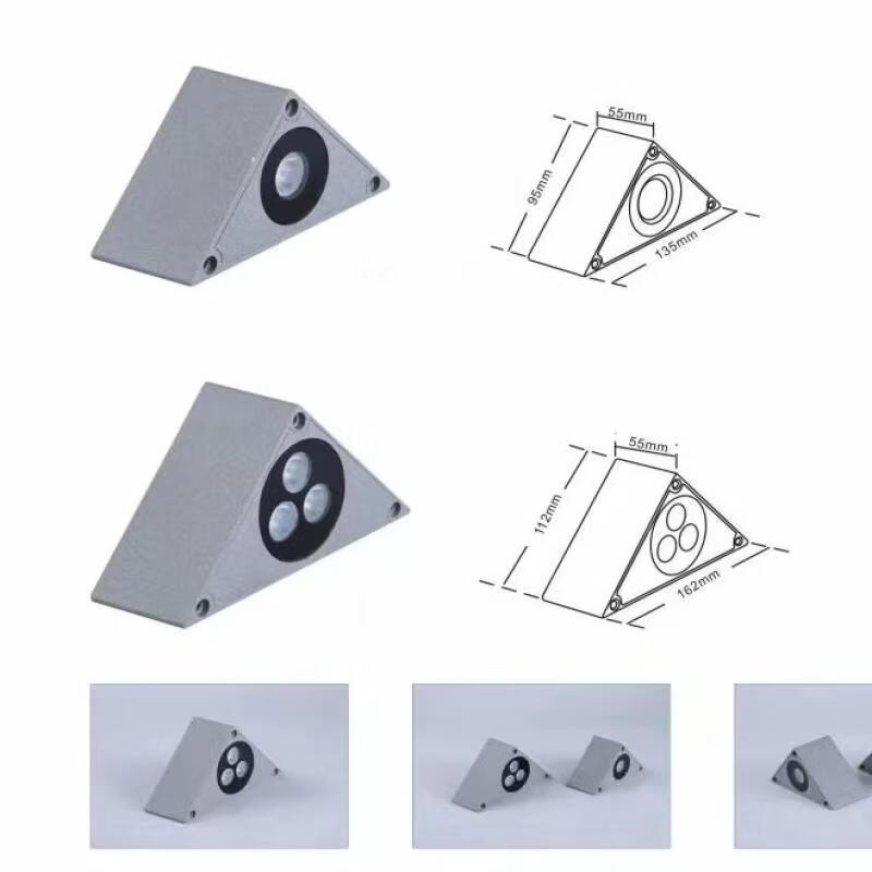 Nu Feng LED Recessed Corner Step Light