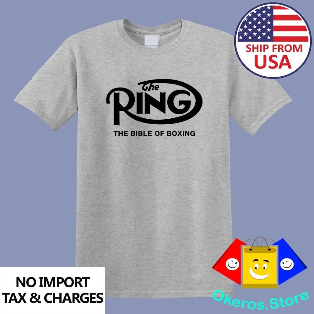The Ring Magazine Boxing Men s Grey Size S to 5XL L