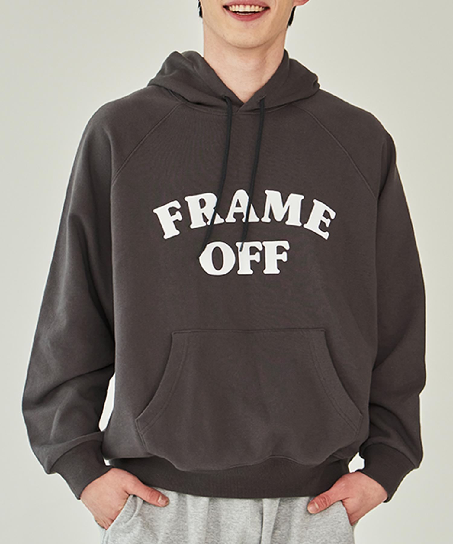 Frame Off Arch Logo Hoodie - Charcoal Charcoal/Charcoal_M