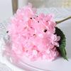 Wedding Garden 45CM Artificial Hydrangea Blue Realistic Fake Silk Flowers Colorful Home Decor