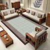 Modern Simple Crystal Velvet Carpet for Living Room and Bedroom - New Chinese Style