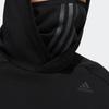 Adidas Solid Color Pullover Hoodie Men Tops Black H39211