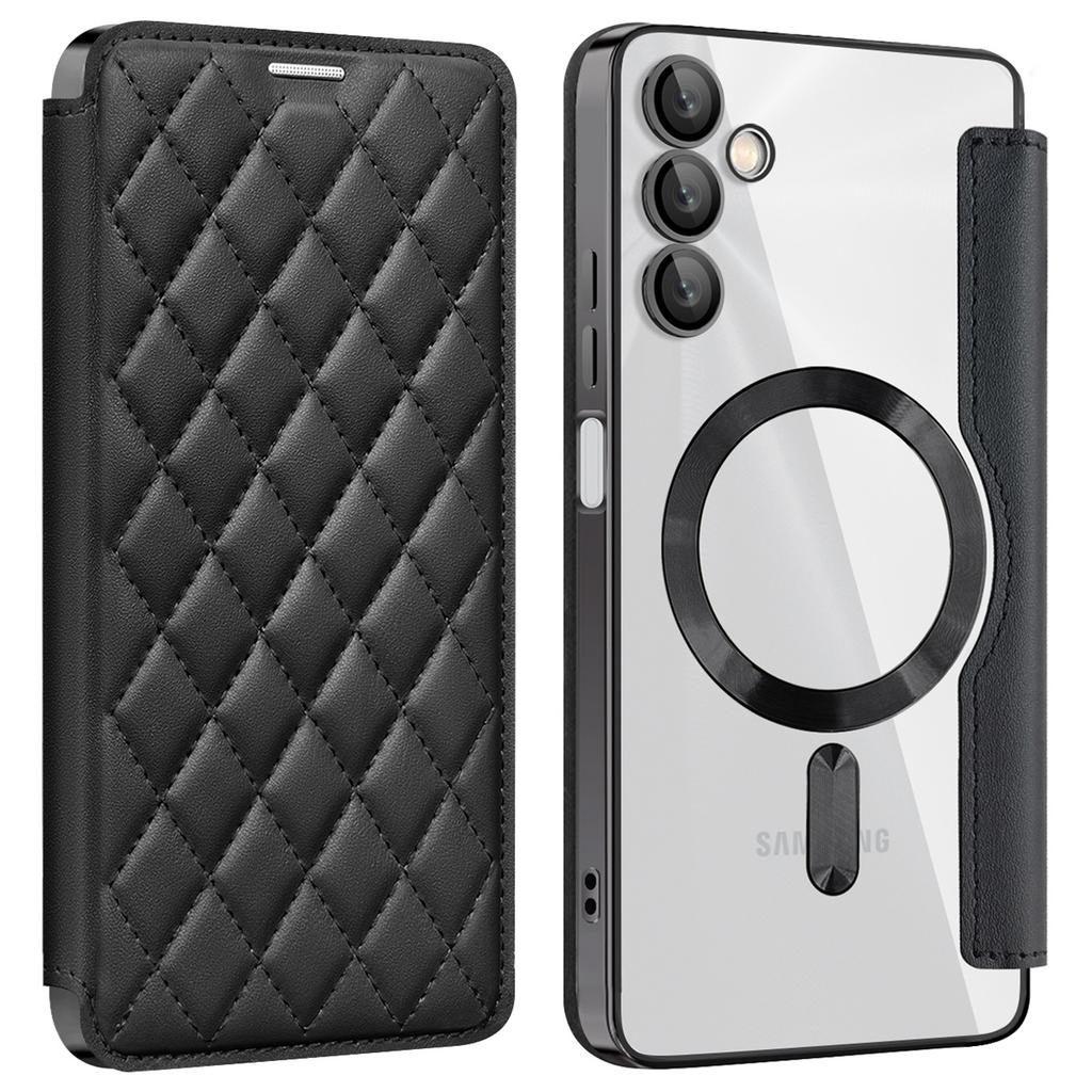 Für Samsung Galaxy A05s 4G Hülle Kartenfächer Sturzsicher Leder Handyhülle Kompatibel mit MagSafe