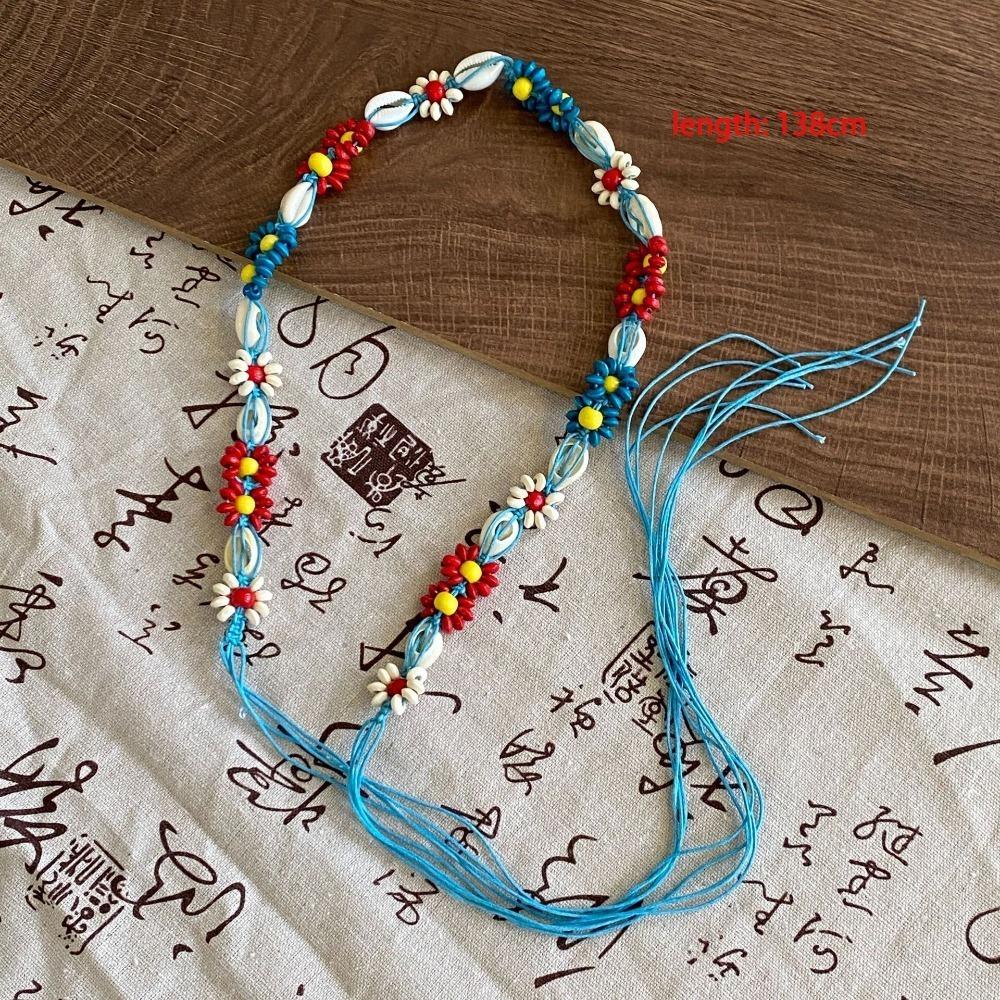 Hand Woven Body Chain Bohemian Ethnic Style Headband New Waist Chain  Summer