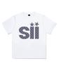 PAGESIISII Eye Point Print Oversized Short Sleeve T-Shirt [18 Colors] (B Type)