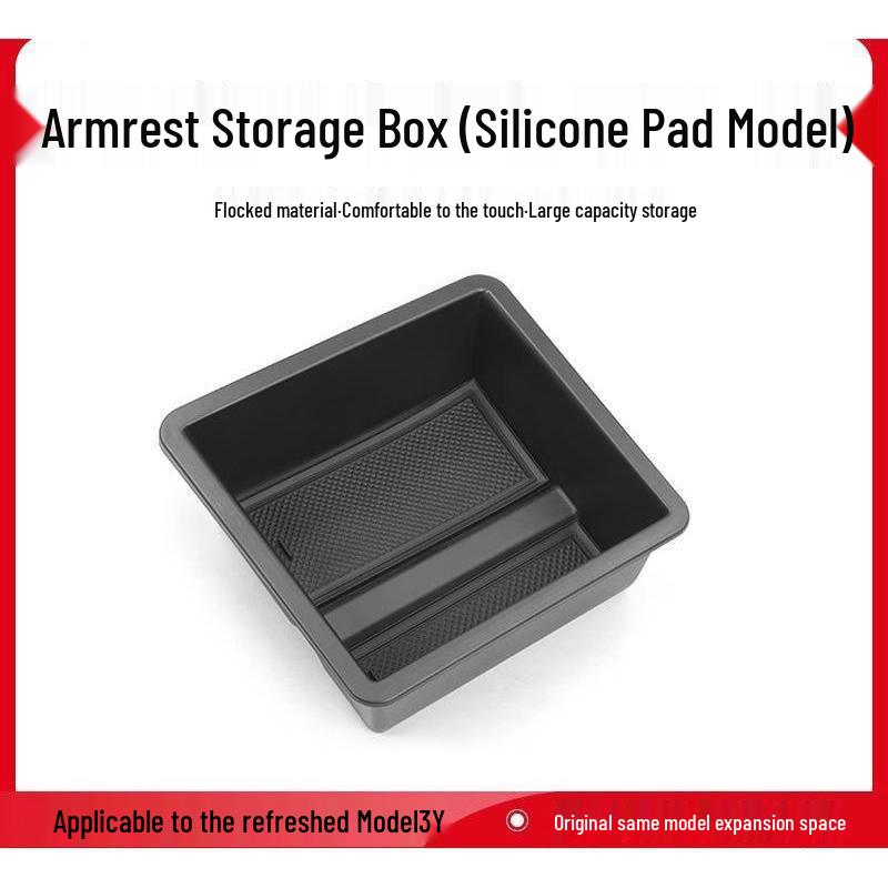Tesla Model 3/Y Center Console Tray & Armrest Organizer