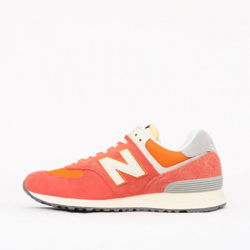 New Balance Galleria New Balance New Val 574 Orange Public Sneakers U574rcb