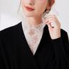 Female Stand Shirt Fake Collar for Women Suit Half Shirt Blouse Tops Detachable Blouse Tops False Collar Neckwear Accessories