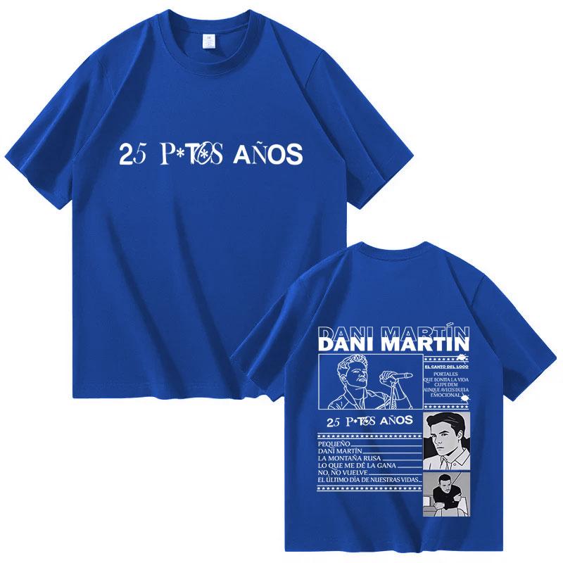 Dani Martin Que Caro Es El Tiempo Fashion Graphics Merch TShirts Men Women Hip Hop Short Sleeve T Shirts Gothic Cotton Tshirts