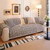 Tutu Velvet Sofa Cushion Winter  New Simple Modern Cream Wind Thickened Non-Slip Seat Cushion Sofa Cover