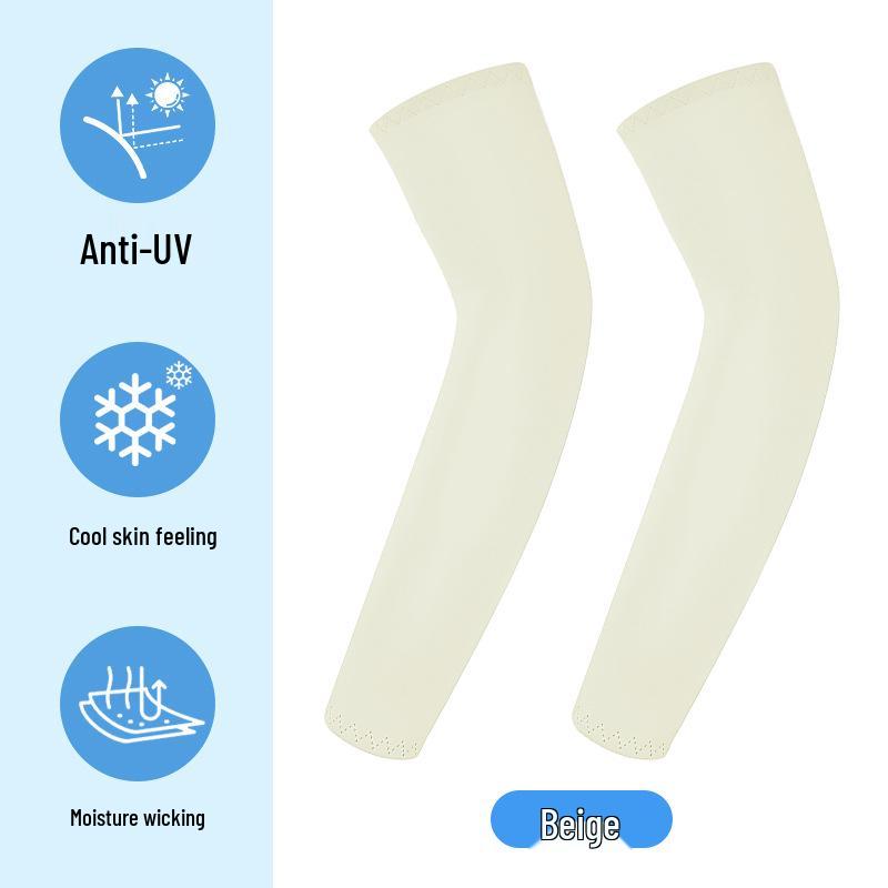 Dünne Anti-Pilling UV-Schutz Radsport-Armlinge für Kinder - Outdoor Eisseide Sonnenschutz-Ärmel