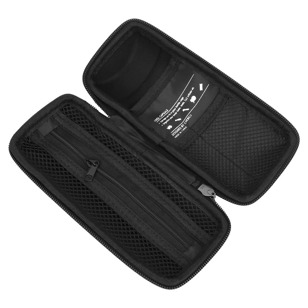 Bottle Shaped Bicycle Bike Bag Box Portable Cycling Repair Tool Kit Storage Holder CaseS Carbon Black