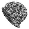 Bonnet Hats Maze Fret Men Women's Thin Hat Chrysal (1) Warm Cap Design Skullies Beanies Caps