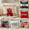 Singer word BBeyoncee Cushion Cover Pillowcase Antidustmite living Room Sofa Decor Cushion Room