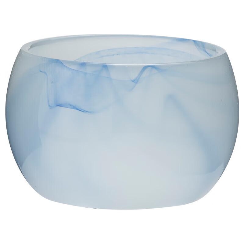 Chaxun Ink-Wash Glass Tea Cup