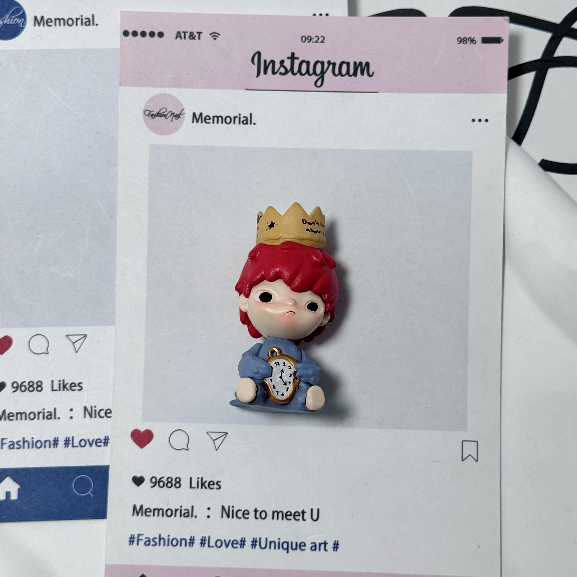 

Xiao Ye Custom Meng Li Doll DIY Blind Box Accessories, Ornaments & Figurines Gifts 3-4cm