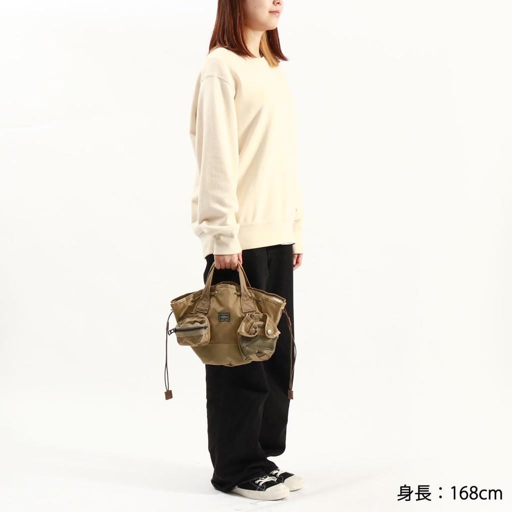 ALL SCARF TOTE with POUCHES 2WAY Tote Bag Black [PORTER] 502-05960
