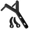 AA92-Lower Control Arm Prying Tool,Pry Bar Wrench Adaptor-Head, Bushing Removal Tool & Pry Bar Adapter Tool Set 1/2Inch Drive